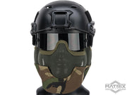 Matrix Iron Face Carbon Steel "Striker" Gen2 Metal Mesh Lower Half Mask