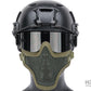 Matrix Iron Face Carbon Steel Mesh "Striker V1" Lower Half Mask