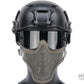 Matrix Iron Face Carbon Steel Mesh "Striker V1" Lower Half Mask