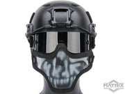 Matrix Iron Face Carbon Steel Mesh "Striker V1" Lower Half Mask