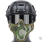 Matrix Iron Face Carbon Steel Mesh "Striker V1" Lower Half Mask