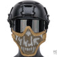 Matrix Iron Face Carbon Steel Mesh "Striker V1" Lower Half Mask