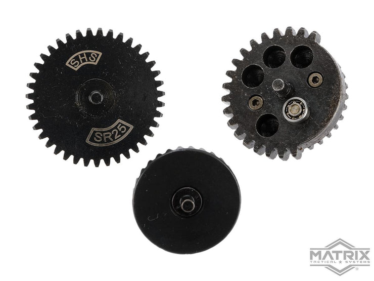 Matrix Wire Cut Steel SR25 Airsoft Gear Set (Ratio: 18:1)
