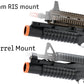 Matrix 40mm M203 Grenade Launcher for M4 M16 Series Airsoft Rifles (Model: Long Type)