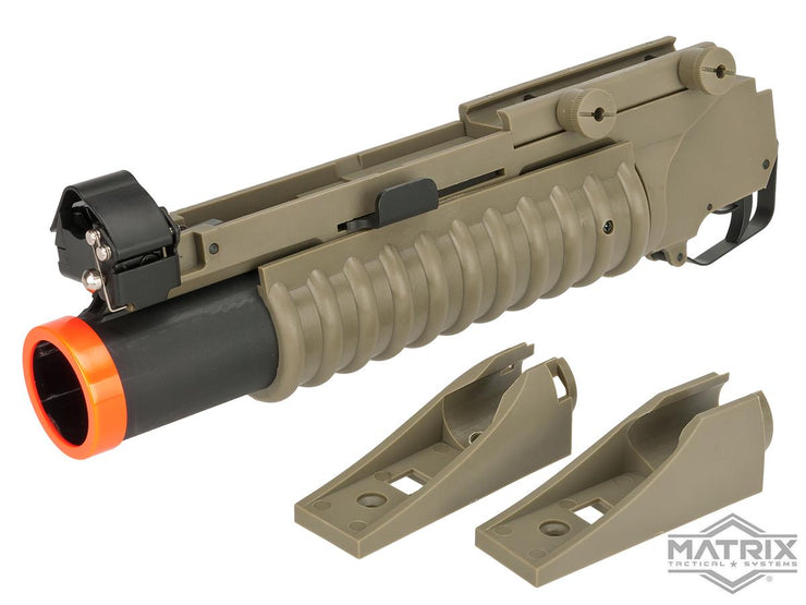 Matrix 40mm M203 Grenade Launcher for M4 M16 Series Airsoft Rifles (Model: Short Type)