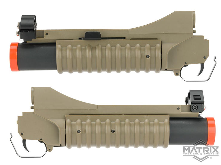 Matrix 40mm M203 Grenade Launcher for M4 M16 Series Airsoft Rifles (Model: Short Type)