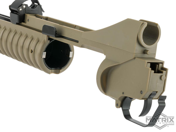 Matrix 40mm M203 Grenade Launcher for M4 M16 Series Airsoft Rifles (Model: Short Type)