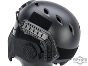 Matrix Carbon Striker Mesh Mask w/ Integrated Mesh Ear Protection (Black)