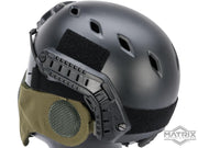 Matrix Carbon Striker Mesh Mask w/ Integrated Mesh Ear Protection