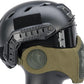 Matrix Carbon Striker Mesh Mask w/ Integrated Mesh Ear Protection
