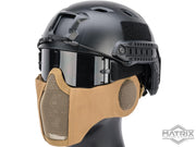 Matrix Carbon Striker Mesh Mask w/ Integrated Mesh Ear Protection