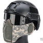 Matrix Carbon Striker Mesh Mask w/ Integrated Mesh Ear Protection