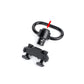 METAL Quick Detachable Sling Mount for M-Lok & KeyMod - Black