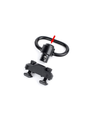 METAL Quick Detachable Sling Mount for M-Lok & KeyMod - Black