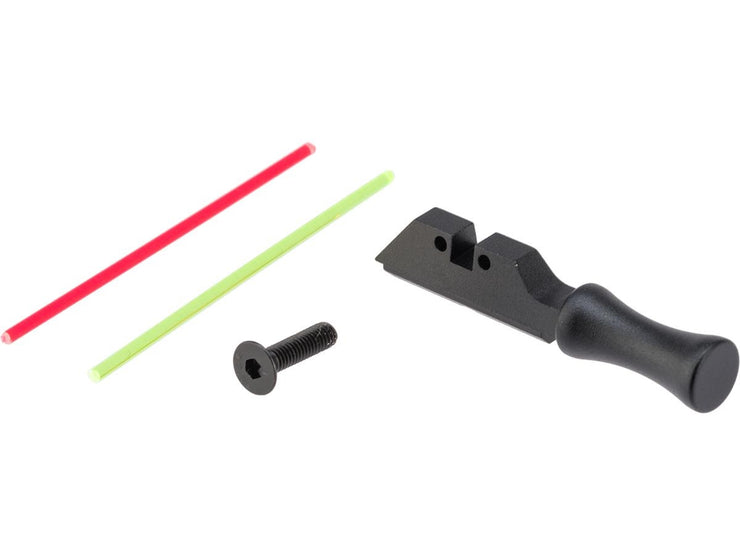 MITA Fiber Optic Rear Sight w/ Charging Handle for GLOCK Series GBB Pistols