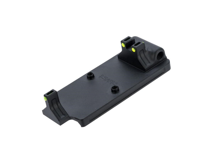 MITA RMR Mount Base for Elite Force / UMAREX GLOCK, ISSC M22, SAI BLU, Lonewolf, & Compatible Airsoft Gas Blowback Pistols (Model: Handle Ready)