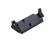 MITA RMR Mount Base for Elite Force / UMAREX GLOCK, ISSC M22, SAI BLU, Lonewolf, & Compatible Airsoft Gas Blowback Pistols (Model: Slim)