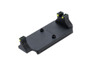 MITA RMR Mount Base for Elite Force / UMAREX GLOCK, ISSC M22, SAI BLU, Lonewolf, & Compatible Airsoft Gas Blowback Pistols (Model: Slim)