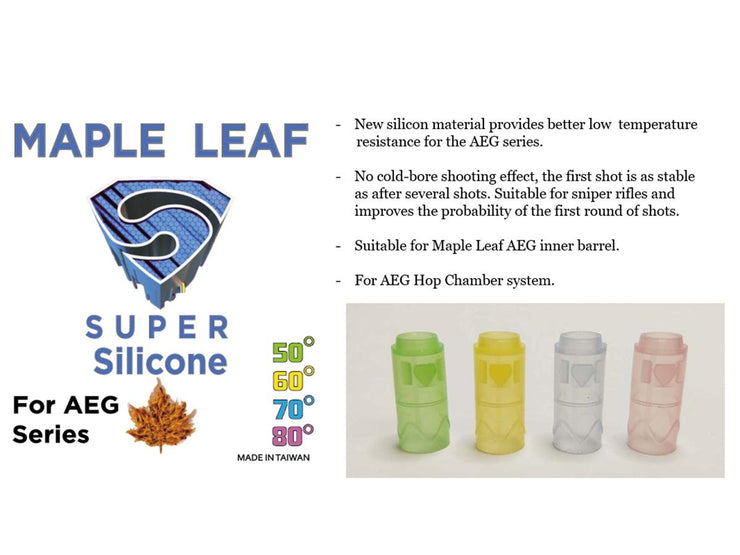 Maple Leaf SUPER Silicone Hop Up Bucking for Airsoft AEG Rifles