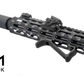 UTG® Ultra Slim Angled Foregrip, M-LOK®