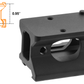 UTG® Picatinny Optic Mount, for RMR®, Lower 1/3 Co-witness
