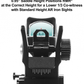 UTG® Picatinny Optic Mount, for RMR®, Lower 1/3 Co-witness