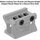 UTG® Picatinny Optic Mount, for RMR®, Lower 1/3 Co-witness