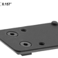 UTG® Rear Sight Optic Mount, Glock® Compatible, for RMR® Footprint