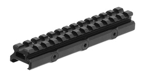 UTG Super Slim 20 MOA Elevated Picatinny Mount (Style: 13 Slot)
