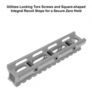 UTG® SUPER SLIM PICATINNY RISER MOUNT, 0.83" HEIGHT, 13-SLOT