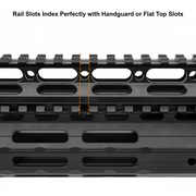 UTG® SUPER SLIM PICATINNY RISER MOUNT, 0.83" HEIGHT, 13-SLOT