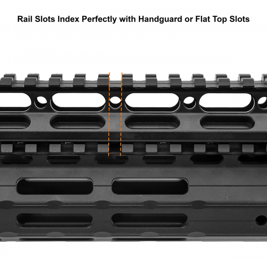 UTG® SUPER SLIM PICATINNY RISER MOUNT, 0.83" HEIGHT, 13-SLOT