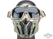Matrix Tactical Anti Fog Goggle w/ Fan and Lower Face Mask