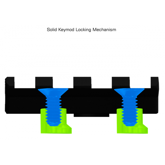 UTG PRO® KEYMOD RAIL SECTION, 8-SLOT