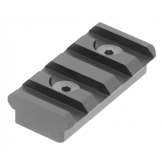 UTG PRO® KEYMOD RAIL SECTION, 4-SLOT, BLACK