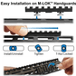 UTG PRO M-LOK 8-Slot Picatinny Rail Section