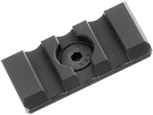 UTG PRO 3-Slot M-LOK Picatinny Rail Section, Matte Black