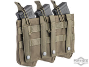 Matrix Triple AK Open Top Magazine Pouch