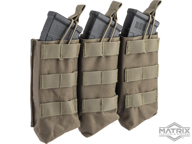 Matrix Triple AK Open Top Magazine Pouch