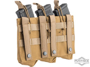 Matrix Triple AK Open Top Magazine Pouch