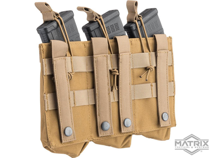 Matrix Triple AK Open Top Magazine Pouch