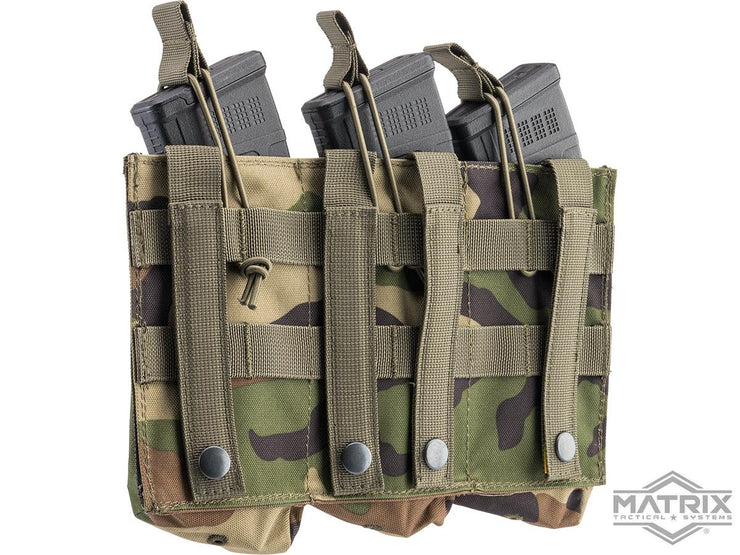 Matrix Triple AK Open Top Magazine Pouch