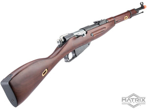 Matrix Mosin Nagant Bolt Action Airsoft Rifle w/ Real Wood Furniture (M1938)