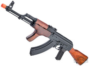 Matrix / S&T Stamped Steel AK Airsoft AEG Rifle w/ G3 Electronic Trigger QD Spring Gearbox (Model: AIMS-63 / Real Wood)