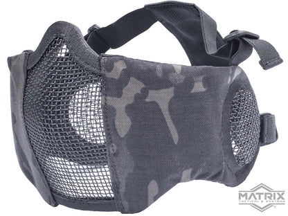 Matrix Carbon Striker Mesh Mask w/ Integrated Mesh Ear Protection