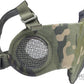 Matrix Carbon Striker Mesh Mask w/ Integrated Mesh Ear Protection