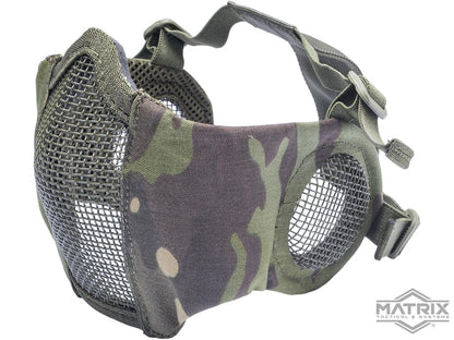 Matrix Carbon Striker Mesh Mask w/ Integrated Mesh Ear Protection