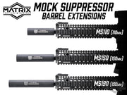 Matrix Airsoft Mock Silencer / Barrel Extension (110mm)