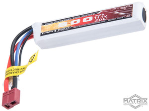 Matrix High Performance 11.1V Stick Type Airsoft LiPo Battery (Model: 900mAh - 20C / For Deans / T-Plug Connector)