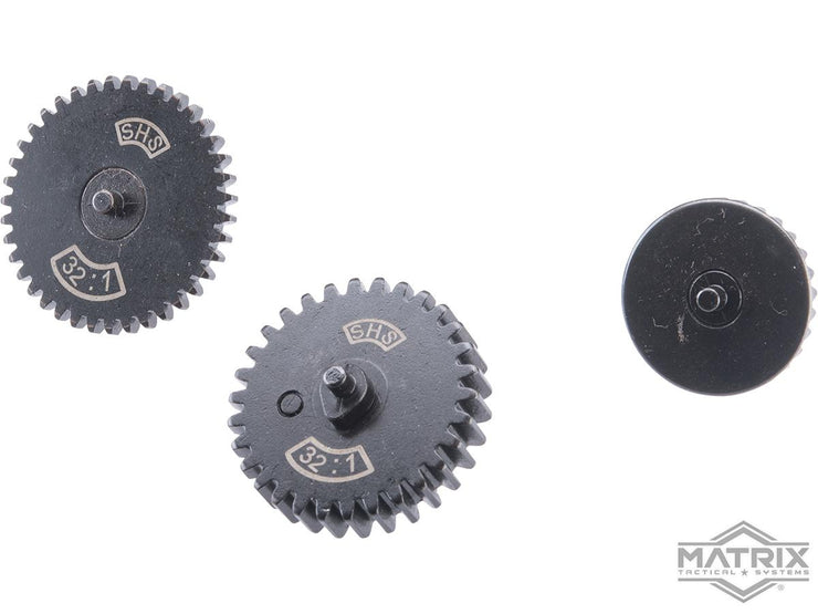 Matrix Wire Cut Steel "Super High Torque" Airsoft Gear Set (Ratio: 32:1)